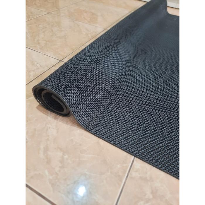 Gambar Keset ANTI SLIP Karpet PVC Kamar Mandi 50x80 cm S Mat, All Colour - Black dari Martha Karpet Surabaya undefined Tokopedia