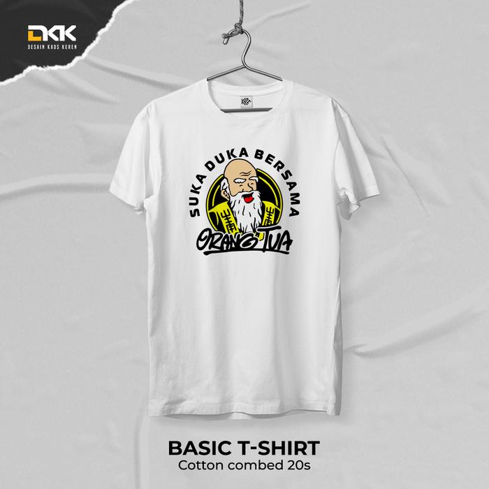 Gambar Pake Kaos Keren - Kaos Parodi Lucu Desain Suka Duka Orang Tua - Tshirt Putih, S dari Pake Kaos Keren undefined Tokopedia