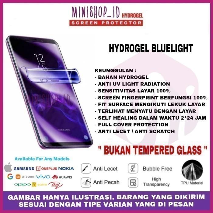 Gambar XIAOMI REDMI NOTE 13 PRO 5G ANTI GORES HYDROGEL SCREEN BACK CAMERA - 3IN1-BLUE dari MINISHOP OFFICIAL undefined Tokopedia