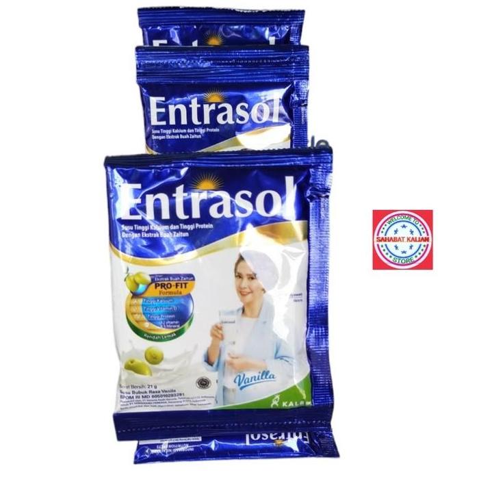 Gambar Entrasol Renceng 21gram × 10 Sachet - VANILA dari STAR OFFICIAL INDONESIA undefined Tokopedia