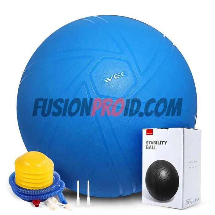 Gambar Avec Gym Ball PRO Gymball Fitness Fitnes Gym Bola Yoga Senam Ibu Hamil - Biru Muda, 75cm dari Fusion Pro undefined Tokopedia