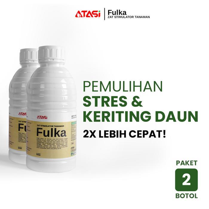 Gambar FULKA Zat Stimulator Tanaman Pupuk Penyerap Nutrisi Premium 1010ml x 2 dari ATASI Store undefined Tokopedia