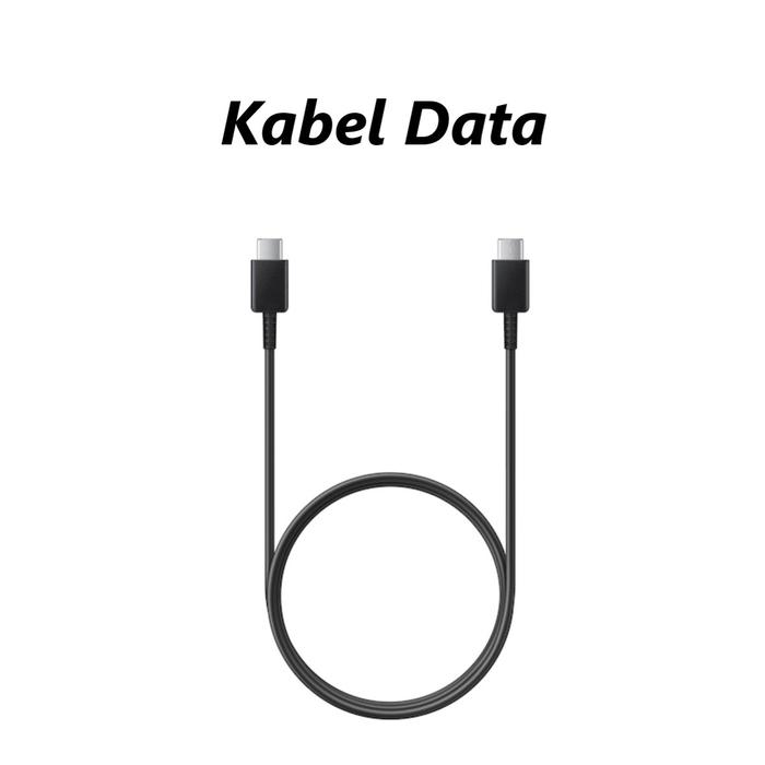 Gambar Samsung Charger Super Fast Charging 25W Note 20 Ultra / Note 10+ USB-C - KabelData Black dari bestdeal_NEW Kota Administrasi Jakarta Pusat Tokopedia