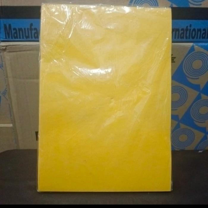 Gambar kertas cover a4/kertas jilid 160gram/pak 100 lembar - Kuning dari indo-stationery undefined Tokopedia