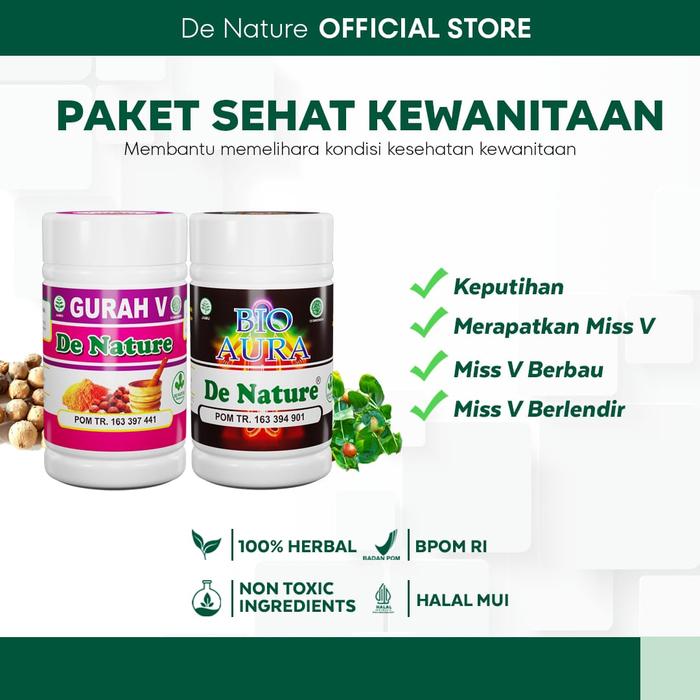 Gambar Obat Keputihan Gatal dan Perih Abnormal Wanita di Apotik De Nature - 1 PAKET dari OUTLESTER OFFICIAL undefined Tokopedia