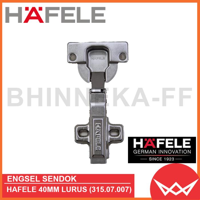 Gambar Engsel Sendok Hidrolis HAFELE 40MM - Lurus dari BHINNEKA-FF undefined Tokopedia