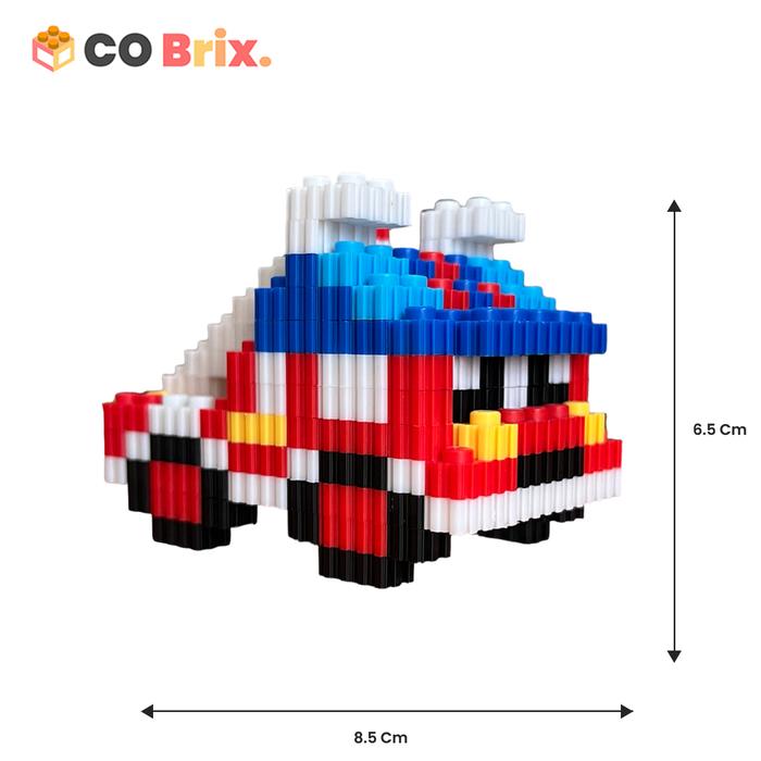 Gambar (COD) Micro Block Lego Karakter Mainan Edukasi dan Figure Lego - Mobil Damkar dari Co Brix undefined Tokopedia