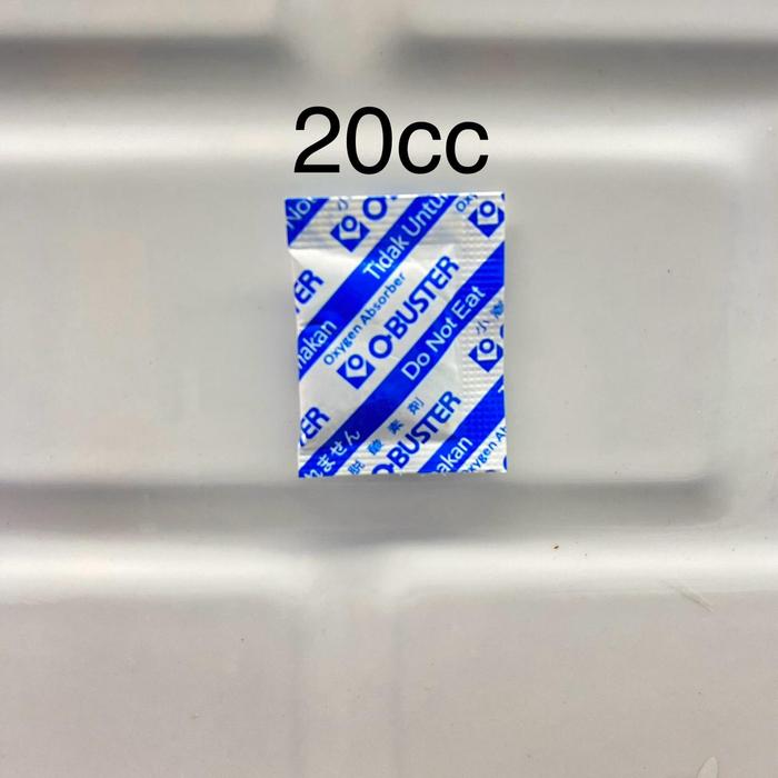 Gambar SILICA GEL FOOD GRADE / 50PCS O BUSTER OXYGEN ABSORBER / ANTI JAMUR - 20CC dari Grosirplastikmeta undefined Tokopedia