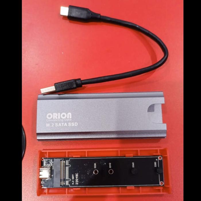 Gambar ORION SSD Enclosure NVMe / M2 SATA / SATA 2,5" External Case - M2 SATA Case dari PERFEXSTAR undefined Tokopedia