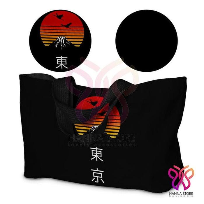 Gambar Tas Tote bag besar Souvenir Jepang Tokyo - 1 dari Hannastore0305 undefined Tokopedia