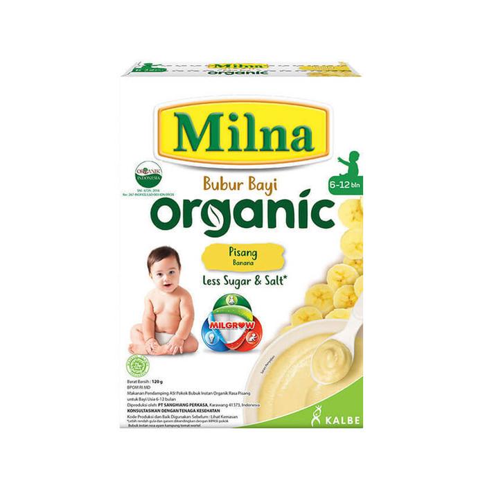 Gambar Milna Bubur Bayi Organic 6+ - Bubur Bayi 6m+ - Multigrain dari I-Babytopia undefined 5 Tokopedia