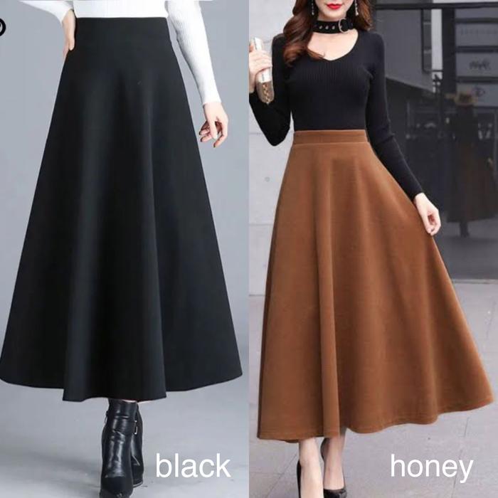 andmary Nina flare mini skirt black andmary Nina flare mini