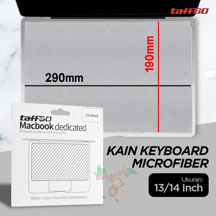 Gambar Kain Microfiber Halus Cover Keyboard Debu Laptop Cloth Cleaning - 13/14 inch dari babanana store undefined Tokopedia