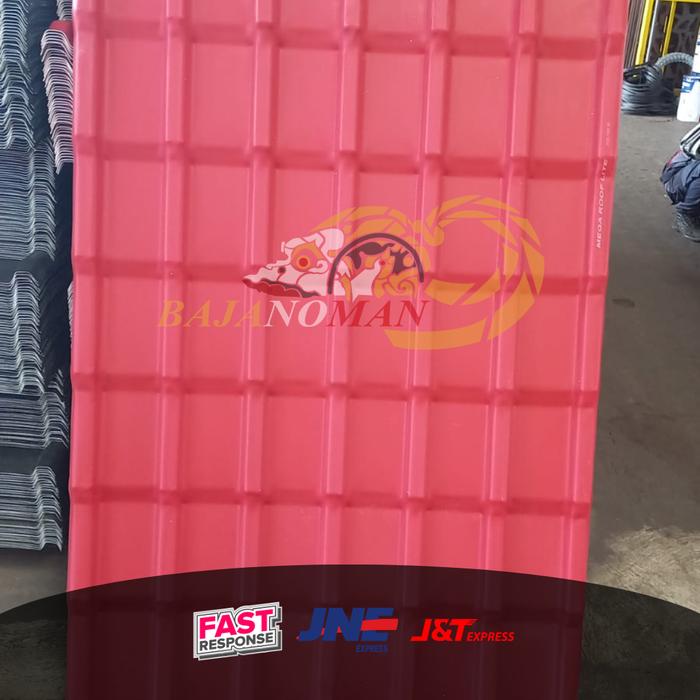 Gambar Atap Upvc Megaroof Lite Masa Kini - Merah dari Bajanoman undefined Tokopedia