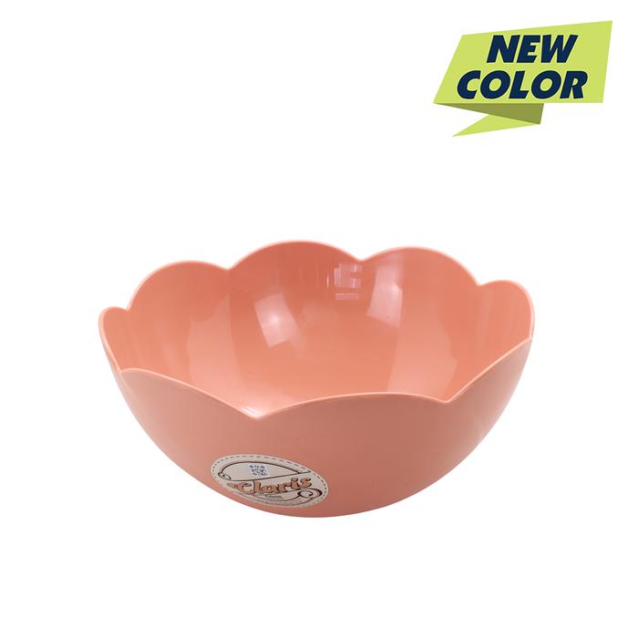 Gambar CLARIS Mangkok Plastik Mangkuk Rosena Wadah Serbaguna BPA Free - Large 2309 - Peach dari Enportu Home Living undefined Tokopedia