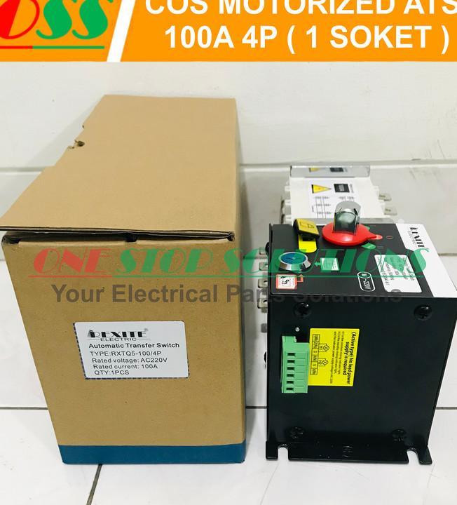 Gambar US COS MOTORIZED ATS 100A 4P ATS UNIV UNIV-100A UNTUK PANEL ATS AMF - 1 SOKET dari TechZone Official undefined Tokopedia