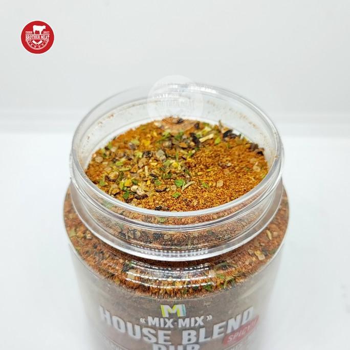 Gambar Mix Mix House Blend Rub, Bumbu Marinasi Kering / Tabur Serbaguna 110gr - Spicy 110gr dari JAWARA SEASONING undefined Tokopedia