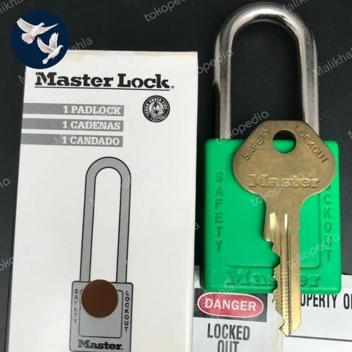 Jual Master Lock 410RED 410 Safety Lockout Padlock Red - Hijau ...