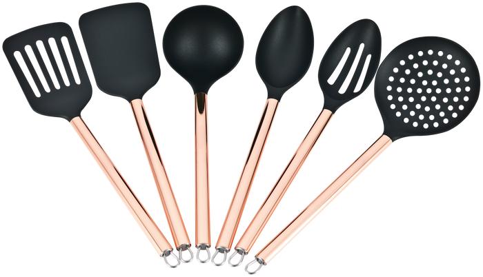 Gambar Oxone OX957 Sodet Spatula Set Kitchen Tools 6 Pcs - ROSE GOLD  dari Oxone Official undefined Tokopedia