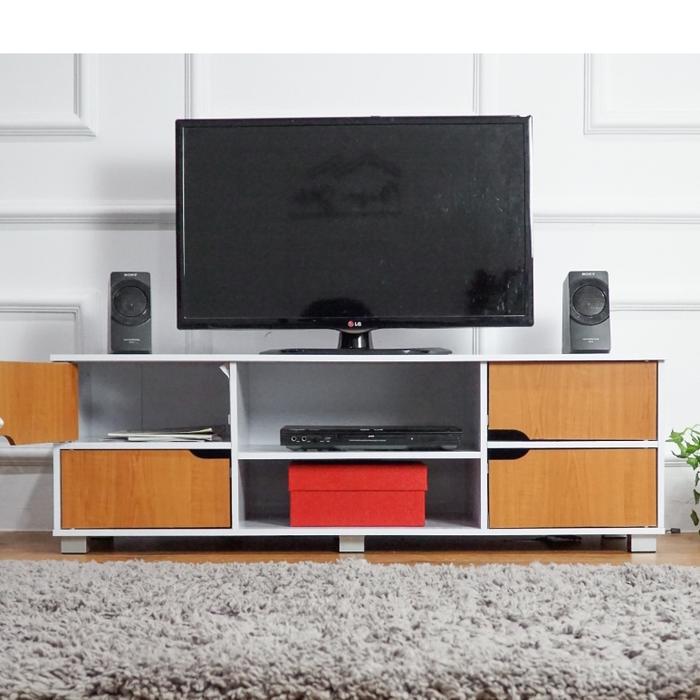 Gambar MEJA TV RAK TV BUFET TV LEMARI TV MURAH RAK SUSUN CREDENZA AVR 151 - 149 dari ALFATWIN undefined Tokopedia
