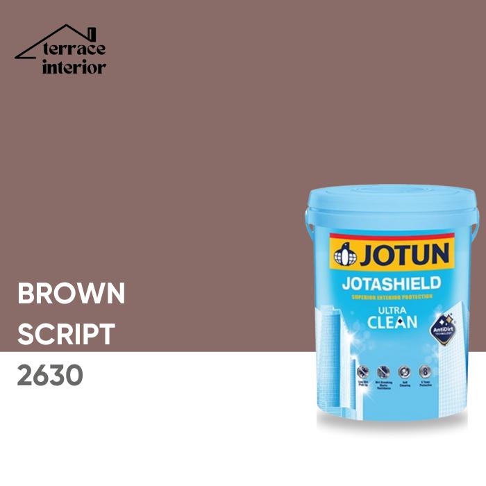 Jual Cat Tembok Jotashield Ultra Clean Jotun warna Coklat 2.5 L - Brown ...