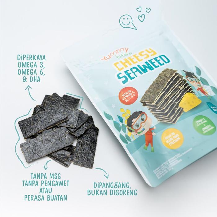 Gambar yummy bites cheesy seaweed dari UNIQUEBABY18 undefined Tokopedia