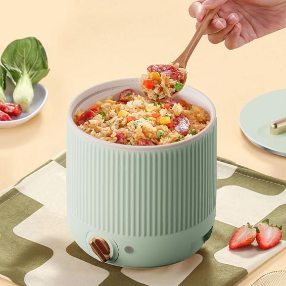 Gambar Panci Listrik Keramik Serbaguna Magic Com Mini Slow Cooker Penanak - Green dari berlinsell undefined Tokopedia