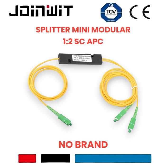 Gambar pasif splitter 1:2 UPC/ passive spliter 1x2 /pasip splitter 1 2 upc - APC-MODULAR dari Joinwit undefined Tokopedia