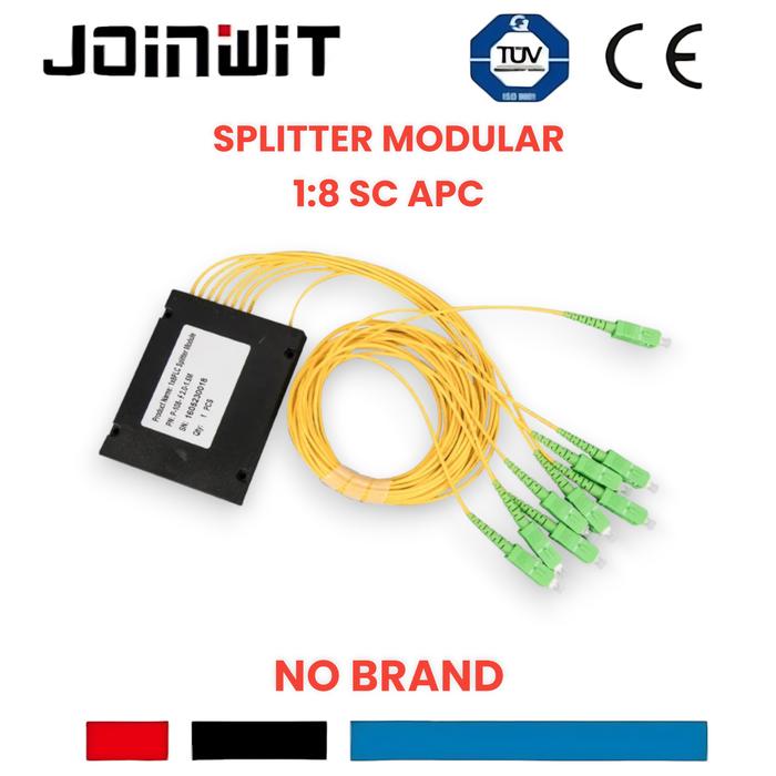 Gambar Passive splitter / pasif spliter 1:8 fiber optic MODULAR - APC-HIJAU dari Joinwit undefined Tokopedia