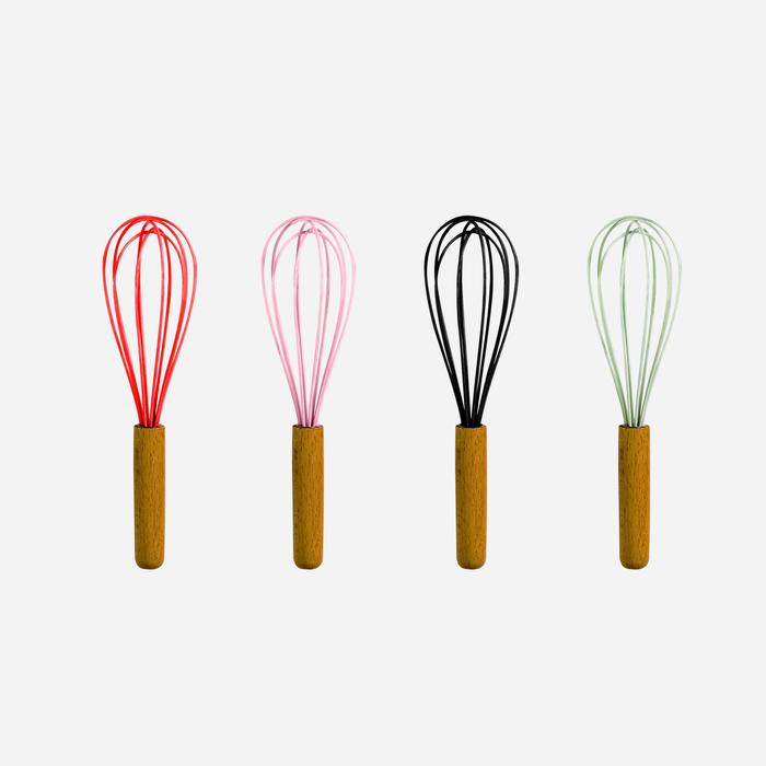 Gambar Kanso Living 12 in 1 Kitchen Silicone Utensil Set Sutil Spatula Kayu - Whisk, Hitam dari Starco undefined Tokopedia