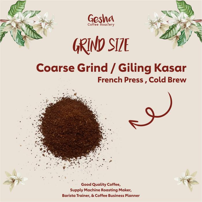 Gambar Kopi Arabika Java Ijen - 200gr - Kasar/Coarse dari Gesha Coffee & Roastery undefined Tokopedia