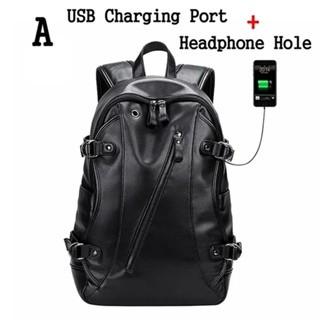 Gambar Tas Ransel pria Kulit sAPI Asli tas termurah dengan kualitas terjamin - Hitam dari Siva silpia shop undefined Tokopedia