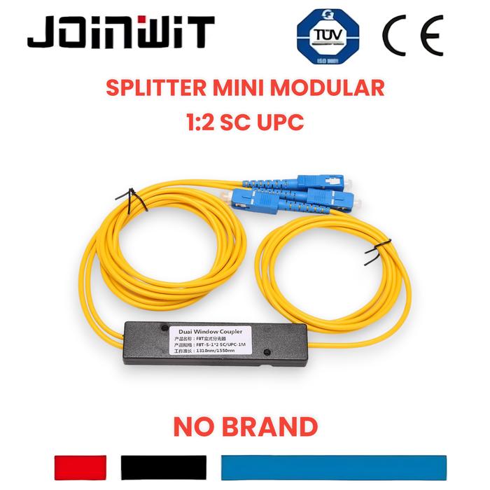 Gambar Passive splitter / pasif spliter 1:2 fiber optic - UPC-MODULAR dari Joinwit undefined Tokopedia