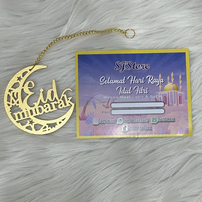 Gambar Aksesoris dekorasi hiasan gantungan hampers lebaran idul fitri - A dari SJ'STORE undefined Tokopedia