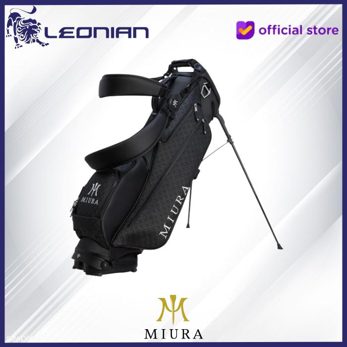 Gambar Tas Golf Miura Stand Bag Vessel VLS Lux | Golf Bag - BLACK dari Leonian Golf ID undefined Tokopedia