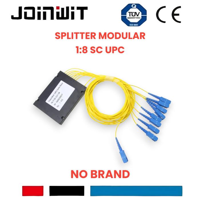 Gambar Passive splitter / pasif spliter 1:8 fiber optic MODULAR - UPC-BIRU dari Joinwit undefined Tokopedia