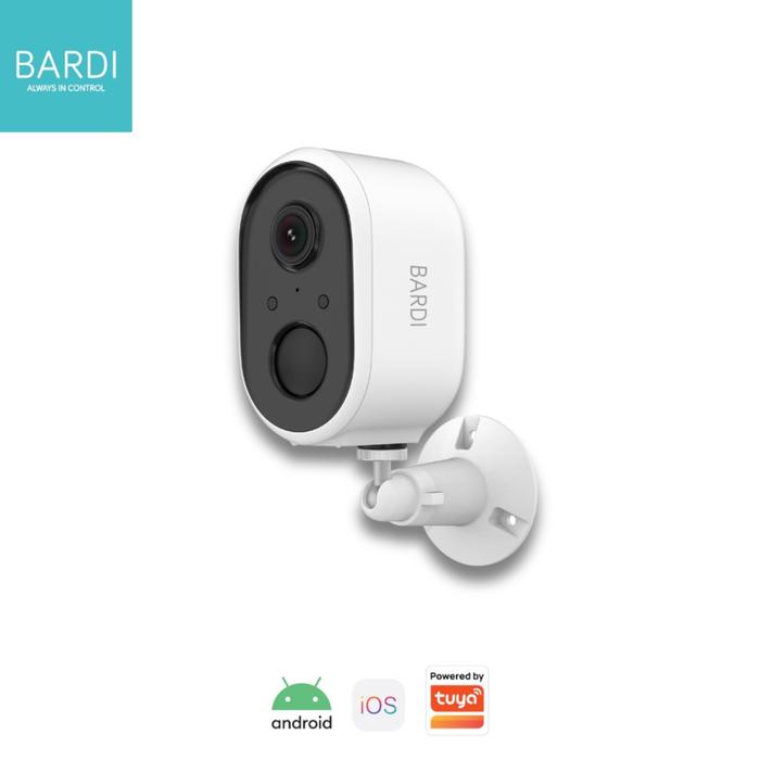 Gambar BARDI Smart IP Camera Indoor Outdoor with Battery Tanpa Kabel WiFi - IP CAM Only dari BARDI Smart Home undefined Tokopedia