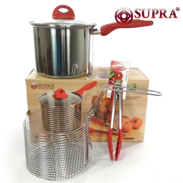 Gambar Panci Deep Fryer Supra 20 cm Stainless Steel dari Jaya 256 Jatinegara undefined Tokopedia