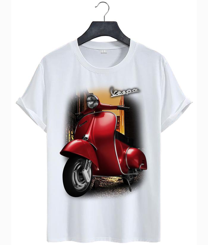 Fabio Vettori Maglietta Vespa 50 Special Maglietta Vespa Originale