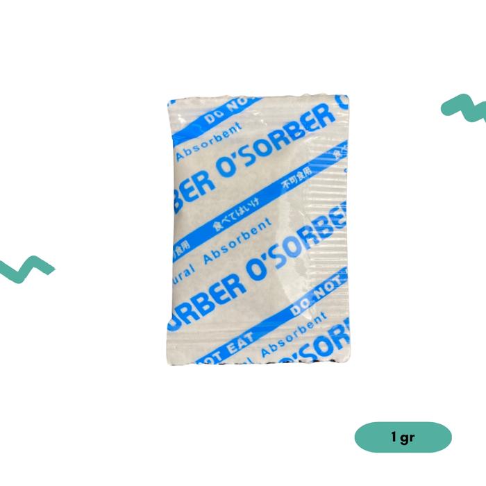 Gambar Silica Gel Oxy Free Food Grade Tahan Minyak Makanan 100 gram - 1 Gram dari Go Happy Mart undefined Tokopedia