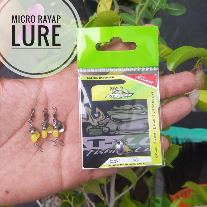Gambar micro rayap lure umpan casting wader dari AT Lure undefined Tokopedia