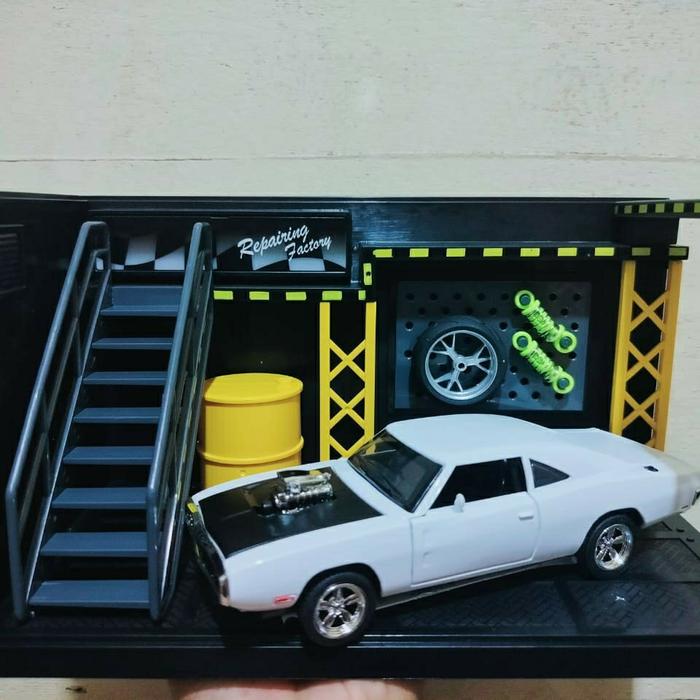 Gambar Diecast mobil Dodge charger 1970 mini auto original 1:32 miniatur - Putih dari DELVN TOYS undefined Tokopedia