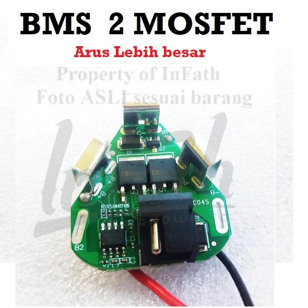 Gambar InFath - Modul batre BOR 12V MODERN JLD nankai NRT xenon RYU BMS 3S - B - 2 Mosfet dari InFath undefined Tokopedia