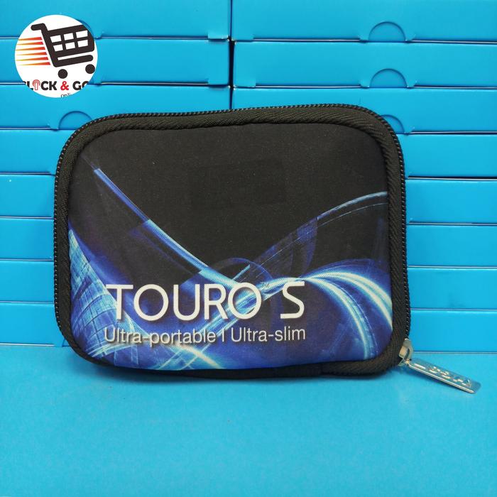 Gambar WD Dompet Sarung Hardisk External Pouch Softcase HDD 2.5 inch Biru Bahan Neoprene Lentur dan Tebal untuk Melindungi Hardisk Anda - touro S dari Click & Go Tokopedia undefined Tokopedia