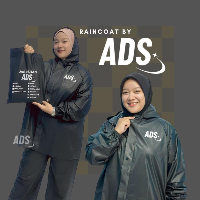 Gambar Jas Hujan Pria Wanita Original Sepeda Motor Bahan PVC 0.25 By ASD - Hitam, M dari Kansa-Store undefined Tokopedia