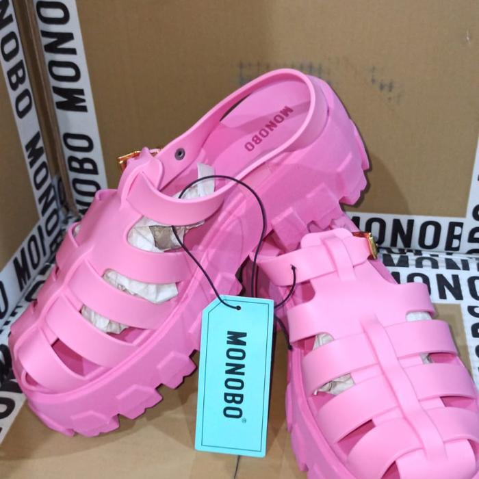 Gambar Ready Sandal Sepatu Monobo Milan Plus Original Bangkok - Barbie Pink, 5 dari RA BKK undefined Tokopedia