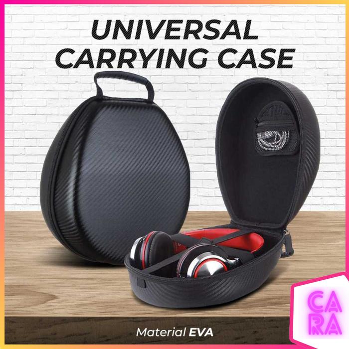 Gambar Tas Sarung Hard Case Headphone, Headset Universal Ukuran Besar 2019841 dari cara-store undefined Tokopedia