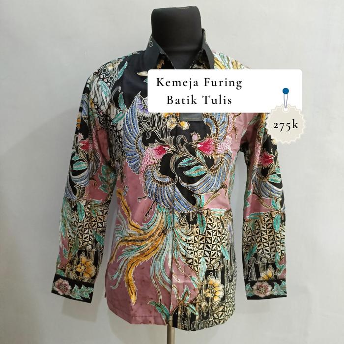 Gambar Grosir Kemeja Batik Tulis Furing Exclusive, Batik Tulis Motif Premium - 17 dari Batik Rengganis Yogyakarta undefined Tokopedia