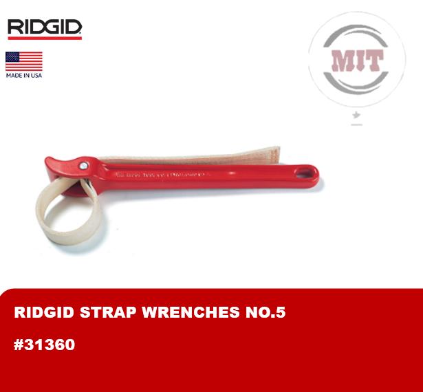 RIDGID（リジッド） 31370 5-P ストラップレンチ RIDGID（リジッド） 31370 5-P ストラップレンチ