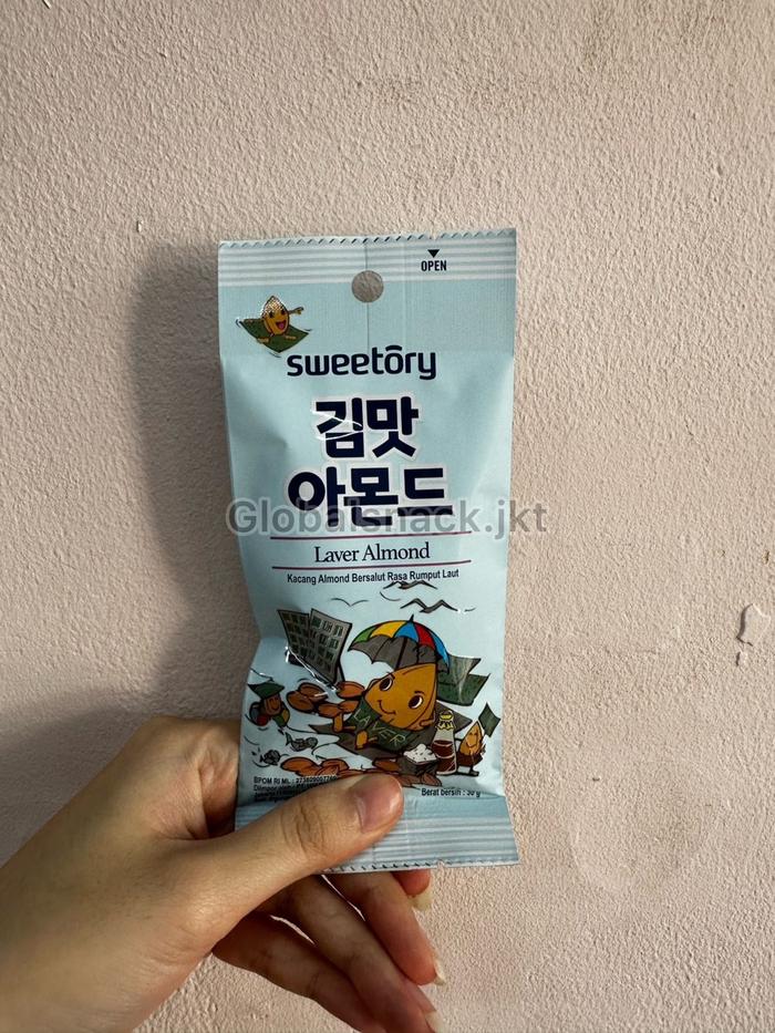 Gambar SWEETORY LAVER ALMOND / HONEY BUTTER ALMOND HBAF KOREA - SWEETORY HONEY dari Globalsnackjkt undefined 3 Tokopedia